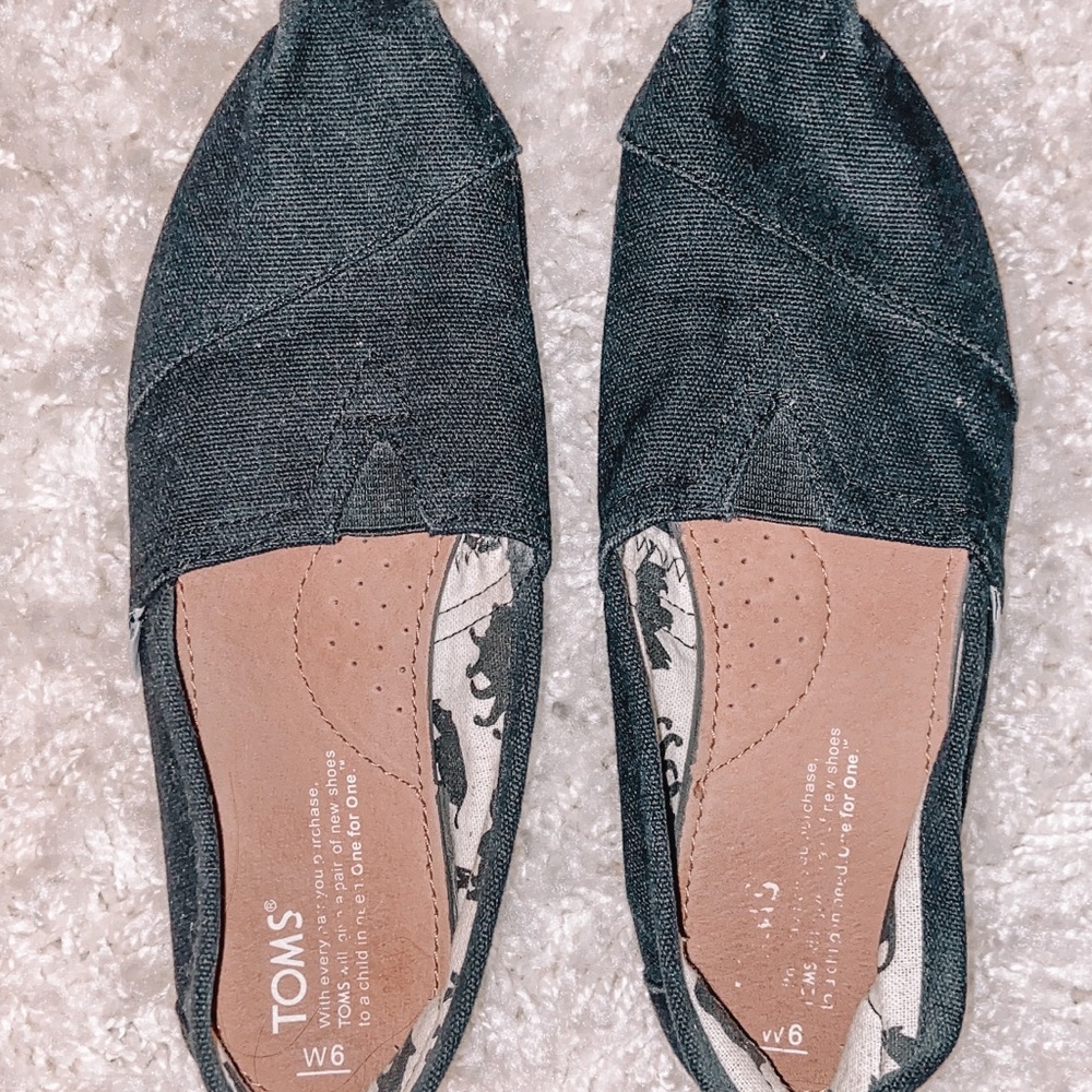 Black Toms Shoes